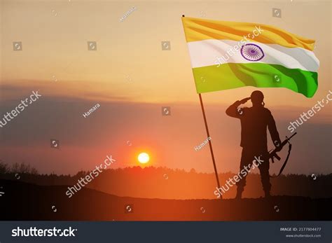 1,282 Soldier Saluting Indian Flag Images, Stock Photos & Vectors ...