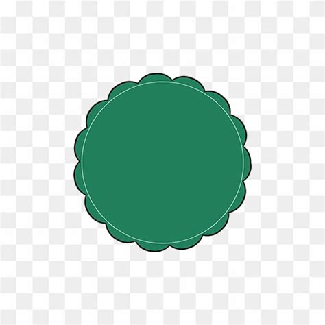 Offer Sticker Green round design png