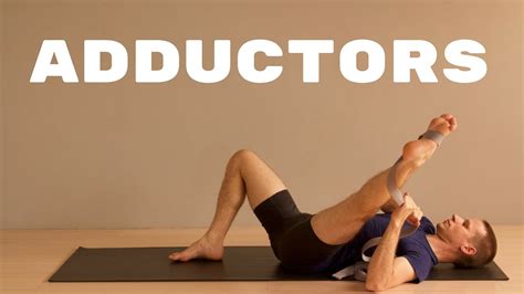 Hip Adductor/ Groin Stretch - Active Isolated Stretching - YouTube