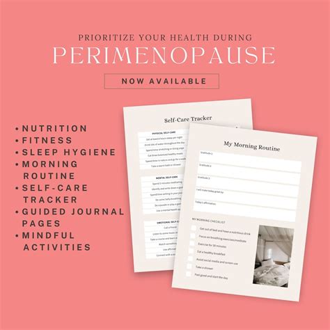 Digital Perimenopause Journal Workbook Printable for Women Health iPad ...