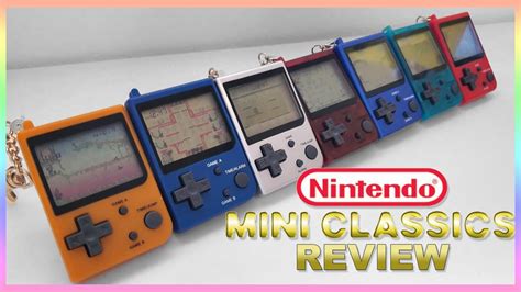 Nintendo Mini Classics Overview- Nintendo's Modern Game & Watch Games - YouTube