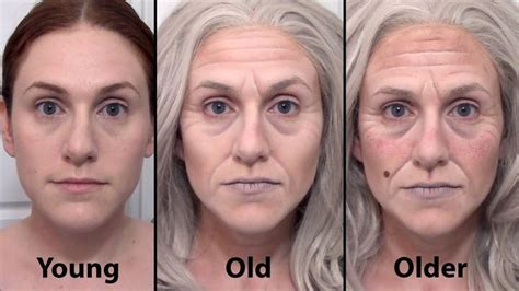 Pin by Becky Ogden on makeup class | Old age makeup, Old lady makeup, Makeup wrinkles