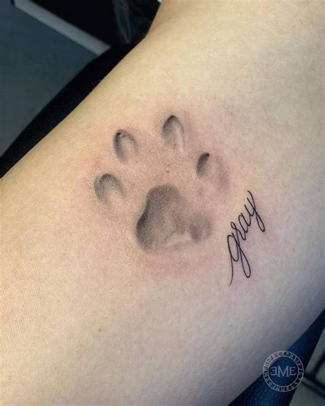 Cat Paw Print Tattoo – KeepingDog