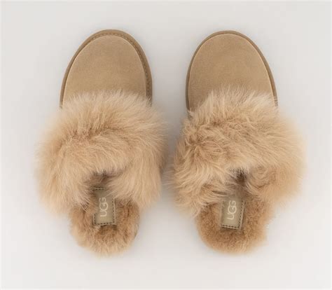 UGG Scuff Sis Slippers Sand - Flat Shoes for Women