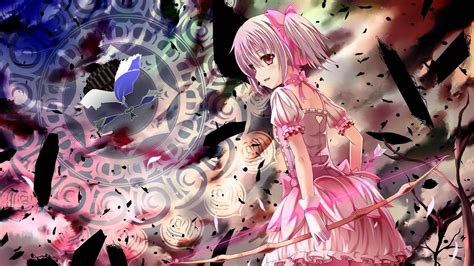 Download Madoka Kaname Anime Puella Magi Madoka Magica HD Wallpaper