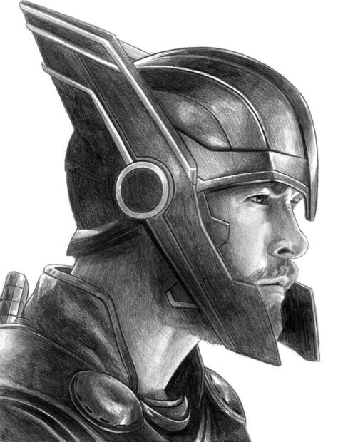 Thor - Ragnarok by SoulStryder210 | Marvel art drawings, Marvel drawings, Avengers drawings