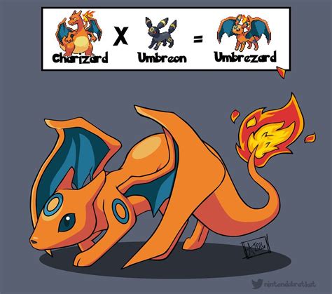 2016: Umbrezard by nintendobratkat on DeviantArt | Pokemon fusion art ...