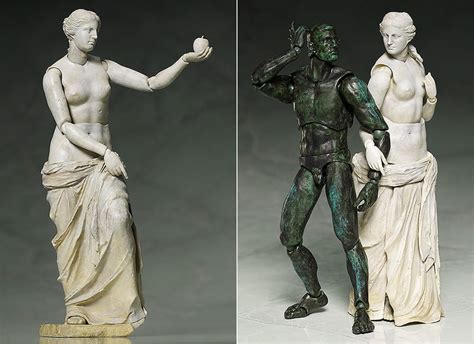 Classical Sculpture Action Figures Bring "David" and "Venus de Milo" to ...