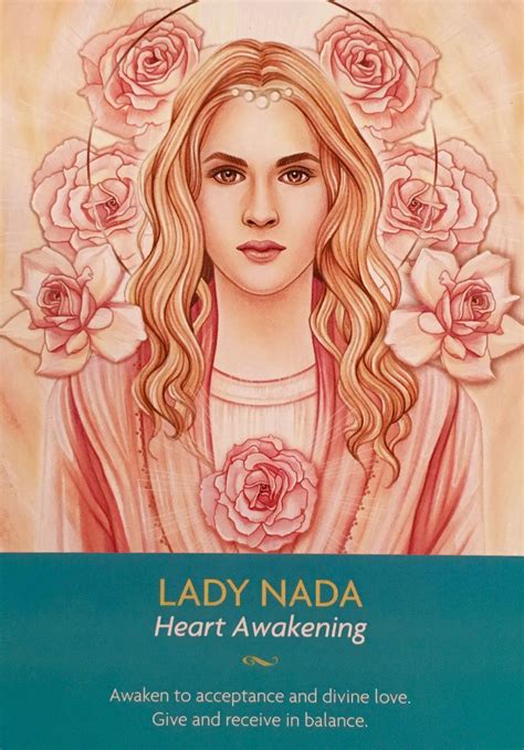Lady Nada – Archangel Oracle Angel Tarot, Angel Guidance, Manifestation Miracle, Oracle Tarot ...