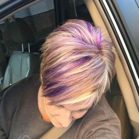 30+ Purple Short Hair Styles | FASHIONBLOG