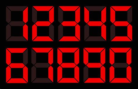 5,014 BEST Digital Clock Font IMAGES, STOCK PHOTOS & VECTORS | Adobe Stock