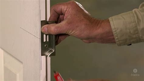 How to Install a Tube Latch in a Rebated Door Tutorial Video by Tradco - YouTube