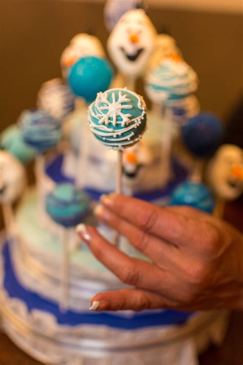 Frozen Themed Cake Pops - CakeCentral.com