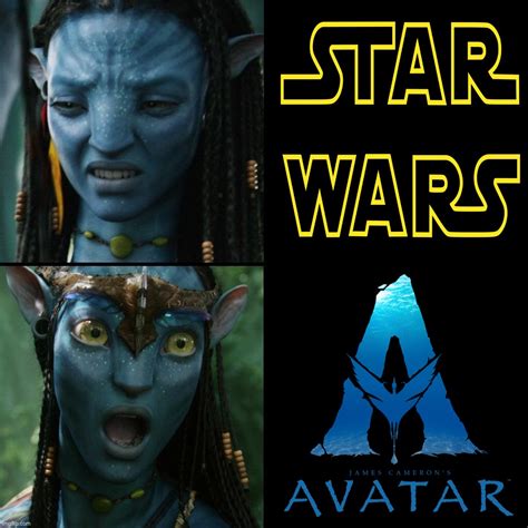 Image tagged in neytiri hotline bling,avatar,true love,movies,james cameron,star wars - Imgflip