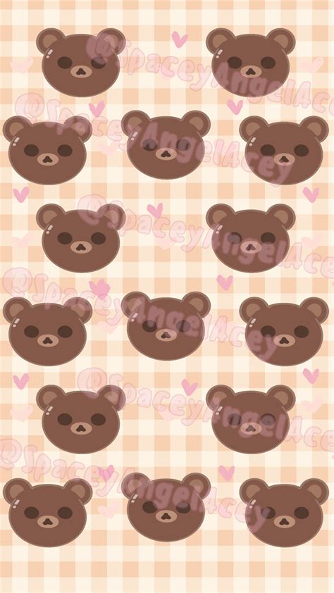 Teddy Bear Phone Wallpaper + Icon - Spacey Angel Acey's Ko-fi Shop - Ko ...