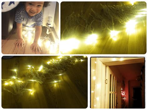 LED Christmas lights - In The Playroom