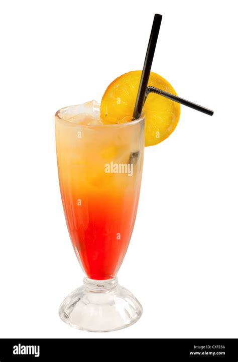 fruit citrus tropical cocktail Stock Photo - Alamy