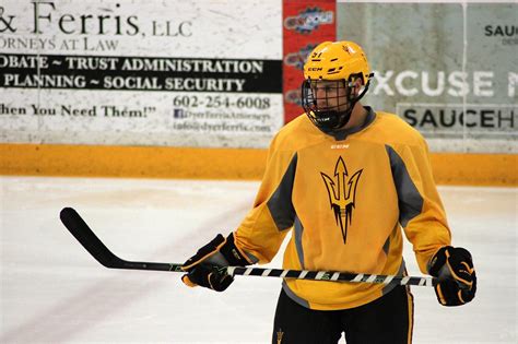 ASU Hockey: Peterson, despite 'new guy' title, brings experience and ...