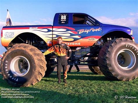 Dan Runte and ChromaLusion Bigfoot 14 | Monster trucks, Racing team, Bigfoot