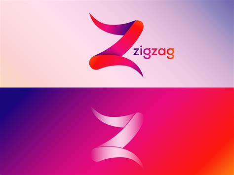 zigzag logo by mahfuz swaron on Dribbble