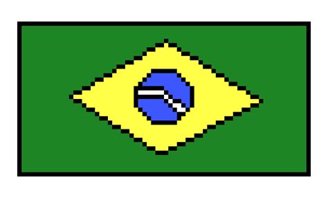 brazil flag | Pixel Art Maker