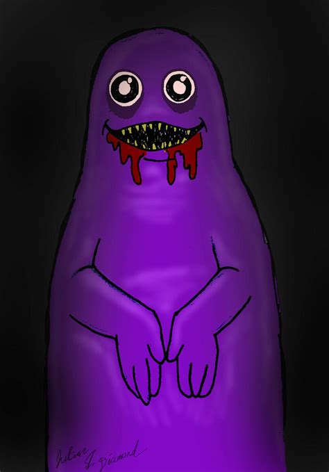 The Grimace by Azure-Arts on DeviantArt