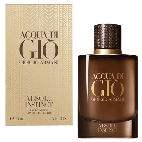 Giorgio Armani Acqua di Giò Absolu Instinct Eau de Parfum 75ml – Big Five Duty Free