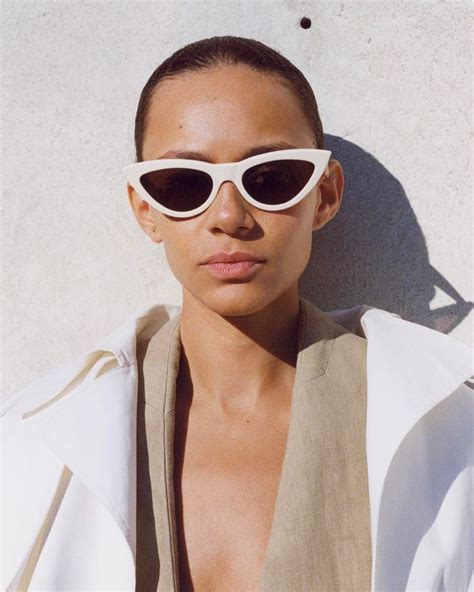Céline's Cat Eye Sunglasses Are the Perfect Summer Frames | White sunglasses, Glasses fashion ...