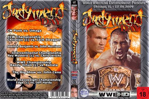 WWE Judgment Day 2009 Cover by AladdinDesign on DeviantArt