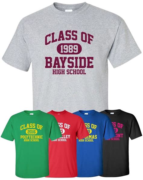 Details about Class of (Any Year) T-Shirt S-4XL high school reunion ...