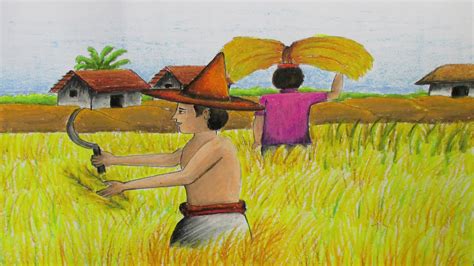 Farmer Drawing Images at GetDrawings | Free download