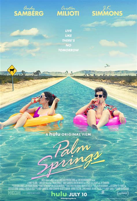 Poster for Romantic Comedy 'Palm Springs' - Starring Andy Samberg ...