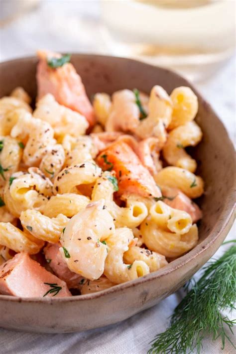 Salmon and Shrimp Pasta - Sprinkles and Sprouts