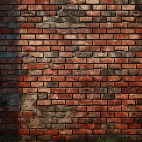 Dark Red Brick Wall Background Stock Illustration - Illustration of background, brickwork: 276971381