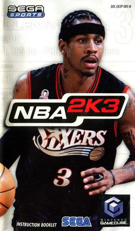 NBA 2K3 (2002) GameCube box cover art - MobyGames