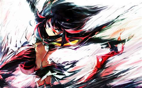 Ryūko Matoi: Dynamic Kill La Kill HD Wallpaper