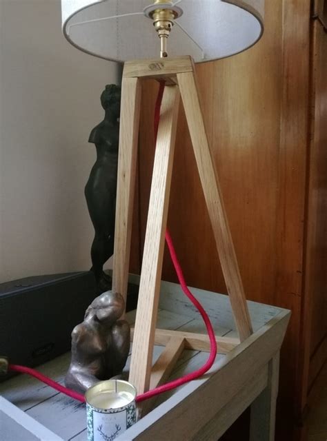 Lampe de salon par Woodraf sur L'Air du Bois