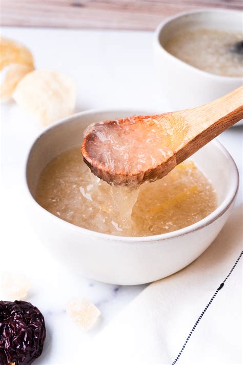 Chinese Coconut Bird Nest Soup - A Dash of Soy