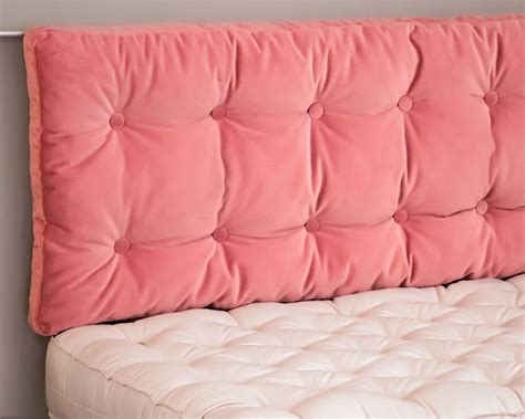 Custom Organic Cotton Headboard Cushion Tufted - Etsy | Cushion headboard, Leather sofa living ...