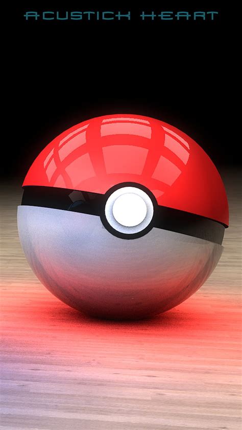 3d Pokeball Background