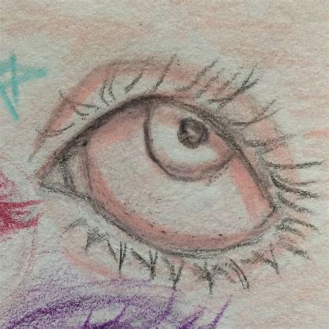 aesthetic eye drawing🐇