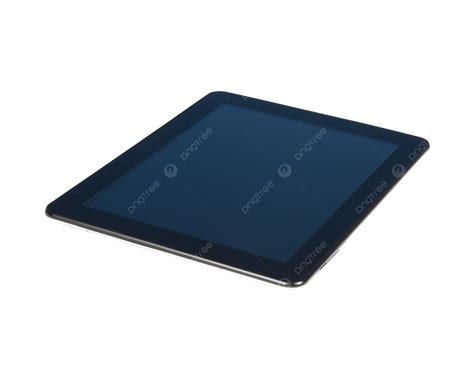 Black Contemporary Tablet Computer On A, Communication, Modern, Nobody PNG Transparent Image and ...