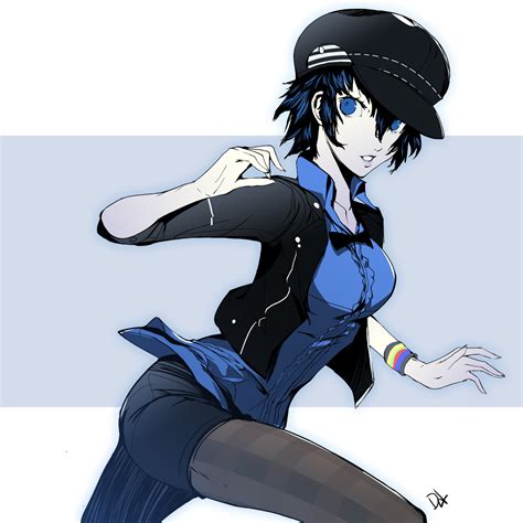 A pretty improved version of my picture of Naoto... - The Brink of Memories - Art by a Persona fan