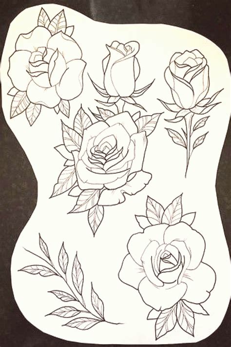 Flowers Drawings Roses | Flower drawing, Drawings, Roses drawing