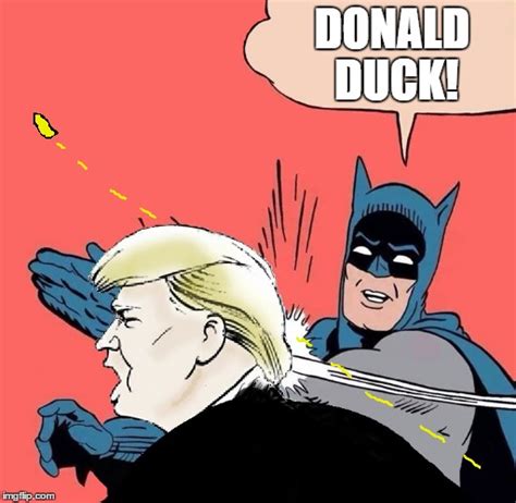 Batman saves President Trump - Imgflip