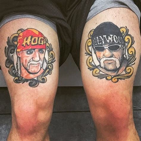 Hulk Hogan Back Tattoo