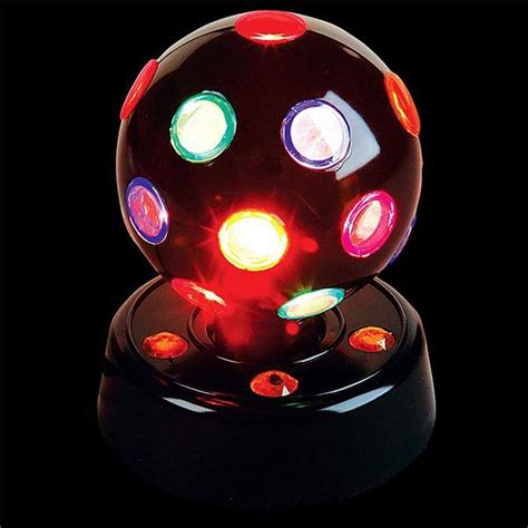 Kicko 7" Disco Light - LED Multi-Colored Revolving Lighting Ball - Perfect for Home and Party ...