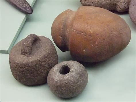Weights or Sinker Stones Used for fishing by the Native Am… | Flickr