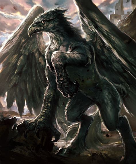 ArtStation - Hippogriff-tcg art