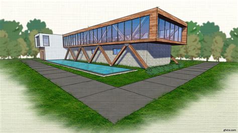 SketchUp: Concept Drawings with Photoshop » GFxtra